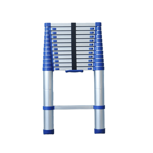EN131 6 <span class=keywords><strong>Standard</strong></span> Telescopico In Alluminio Scale di Chiusura Molle Pieghevole Passo Scale - Product Image 1