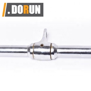 Tricep Phụ Kiện Cáp Ép Xuống, Tay Cầm Cong Kéo Xuống Lát Phụ Kiện Máy Trọng Lượng Với Vòng Kẹp Xoay - Product Image 3