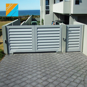 Clôture ou porte de persienne à lame en aluminium de nouvelle conception - Product Image 5