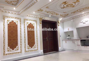 งานแกะสลักลายฉลุ PU น้ำหนักเบาสำหรับตกแต่งเพดานโรงแรม - Product Image 6