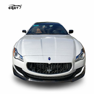 Magnifique kit de corps en fibre de carbone de style <span class=keywords><strong>LP</strong></span>, becquet avant et jupes latérales, pour Maserati quattrosport 2013 — 2015 - Product Image 1