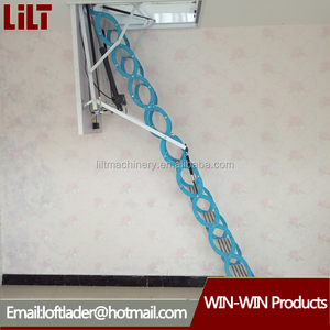 Aleación de aluminio <span class=keywords><strong>el</strong></span>éctrico loft escalera/escalera De aleación de Aluminio para <span class=keywords><strong>el</strong></span> hogar ático - Product Image 2