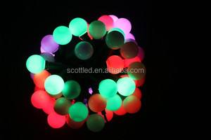 5M 50LEDs white/warm white/four <strong>colors</strong> LED mini <strong>ball</strong> <strong>light</strong> for Festival decoration - Product Image 5