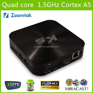 Smart TV Box preinstalado últimas Xbmc <span class=keywords><strong>Kodi</strong></span> totalmente cargado Android TV Box Amlogic S805 Quad Core OTT TV Box - Product Image 5