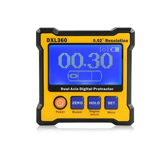 DXL360 dijital iletki seviye ölçümü kutusu açı cetvel yükseklik ölçer çift eksenli - Product Image 1
