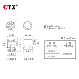 Ống Kính LED Trong Suốt Bằng Nhựa Vật Liệu PC 3Mm Và 5Mm - Product Image 3