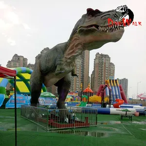 Dino1676 un gran parque jurásico mundo vivo simulación Animatronic dinosaurio película