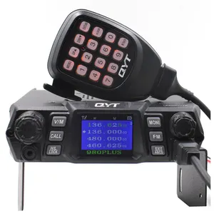 QYT KT-980 PLUS VHF/UHF Haute Puissance Mobile bi-bande base Émetteur-Récepteur Radio