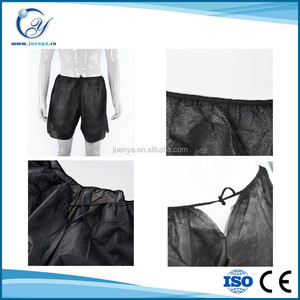 Sous-vêtements jetables pour hommes, salon de beauté, shorts non tissés en PP/SMS, boxers jetables pour hommes, SPA - Product Image 3