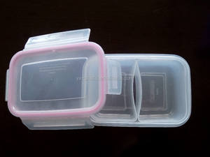 En <span class=keywords><strong>plastique</strong></span> rectangle <span class=keywords><strong>bidon</strong></span>, Conteneurs de Stockage légers pour le stockage de nourriture <span class=keywords><strong>d</strong></span>'emballage - Product Image 3