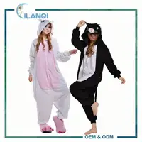 ALQ-A004 adulto Costumbre china divertidos pijamas de patas adultos onesie único