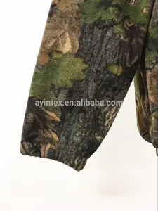 Man's Outdoor Camouflage Camo Hoodie Wind Breaker Jacket For Winter Outdoor