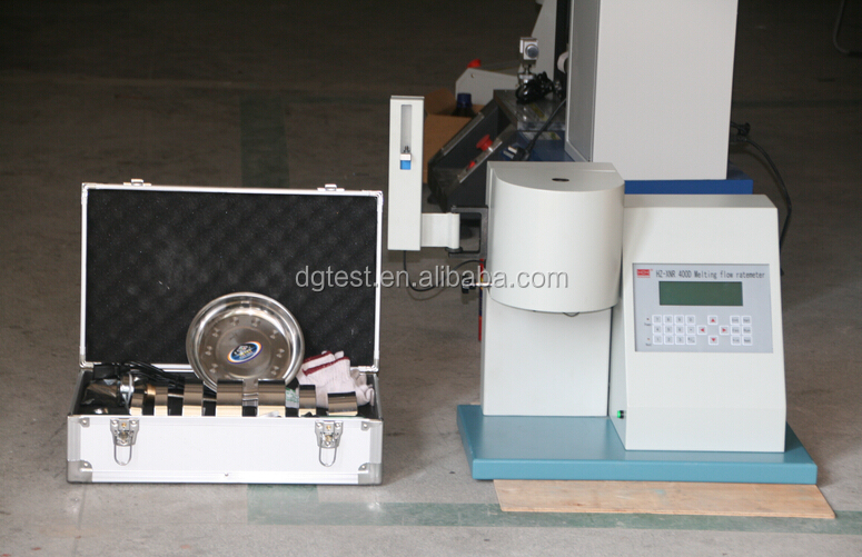 Plástico utilizado MFR MVR Melt Flow index tester precio