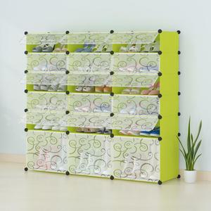 Moderno Zapatero Blanco y <span class=keywords><strong>Verde</strong></span>, Mueble para Zapatos DIY - Product Image 6