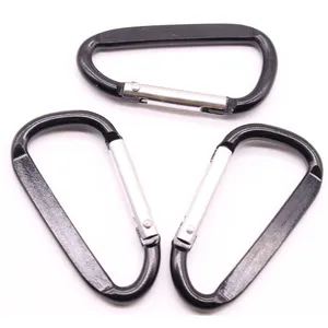 הצמד וו בצבע Ultralight אלומיניום טיפוס צורת D Carabiner