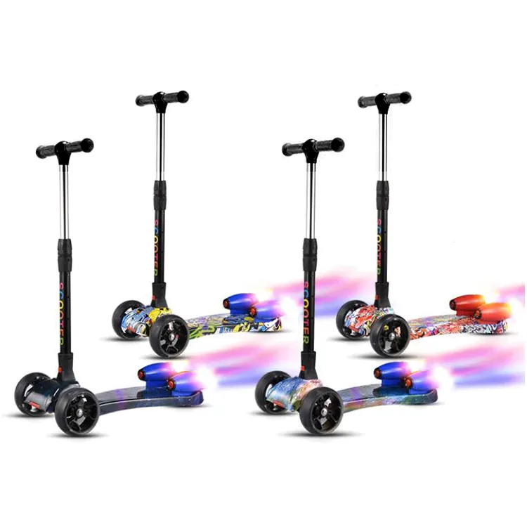 Brand New Capretti Delle Ragazze Dei Ragazzi Monopattino 3 Ruote Fun Esercizio Giocattoli di Scooter Bambini Scooter Calcio Città Roller Skate