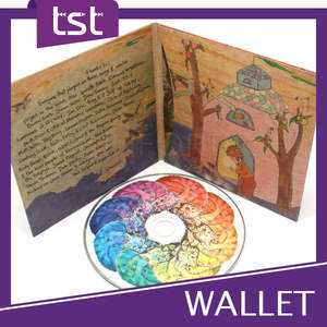 Taiwan Production Custom Design Audio <b>CD</b> Sleeve - Product Image 5