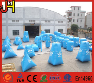 44ชิ้นที่มีคุณภาพสูงวัสดุพีวีซีกลางแจ้งพองเพนท์บอลบังเกอร์สำหรับขาย - Product Image 3