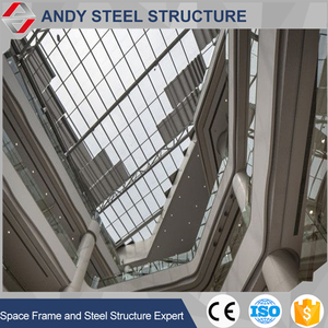Palmo grande estructura de acero galvanizado y recubierto de polvo de acero techo del <span class=keywords><strong>edificio</strong></span> para el mercado - Product Image 5