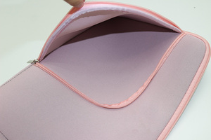 Ladies Pink Neoprene 13 inches Soft Shockproof <strong>Laptop</strong> Carry On Bag <strong>Ultrathin</strong> Computer Storage Bag Outdoor Travel <strong>Laptop</strong> Sleeve - Product Image 3