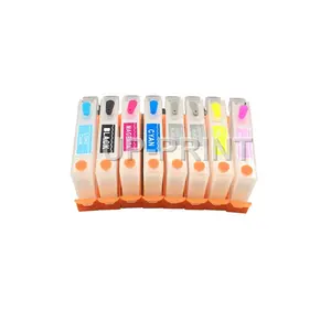 8colors compatible For CANON Pro100 pro 100 Refillable Ink Cartridge for CLI-42 Series Empty cartridges with arc chip