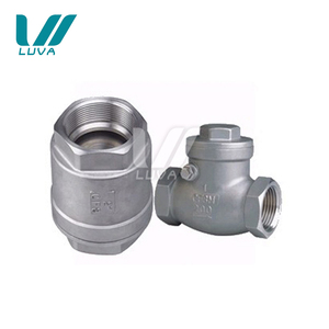 Chất Lượng Cao 304 316 Thép Không Gỉ NPT <span class=keywords><strong>Threaded</strong></span> Mùa Xuân Và Swing Kiểm Tra Van - Product Image 1