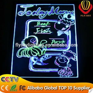 uso al aire libre de animación y función de visualización de led tablero de escritura a todo color de alta brillante colgando - Product Image 1