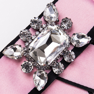 YWMT Nouvelle Broche en <span class=keywords><strong>Tissu</strong></span> en Gros, Bijoux, Broche en Cristal de Soie, Nœud Papillon pour Femmes - Product Image 4