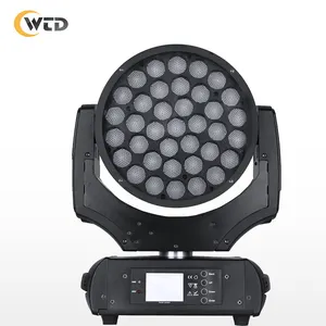 Lumière Disco à tête mobile, équipement de Dj 600 37x15w, LED lavage de scène