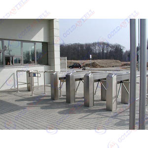 ความปลอดภัย 304 สแตนเลส turnstile <span class=keywords><strong>access</strong></span> <span class=keywords><strong>control</strong></span> สำหรับ gym - Product Image 4