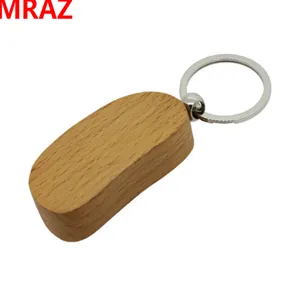 Porte-clés en bois PVC en métal personnalisé, logo personnalisé vierge, Promotion de haute qualité, souvenir