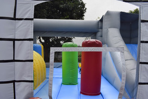 Comercial inflable castillo hinchable, inflables bungee saltó, gorila combos con piscina - Product Image 6