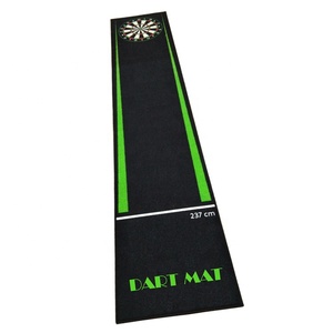 Custom Gedrukt Anti-Slip Wasbare Logo Dart Vloermat Voor Indoor Entertainment