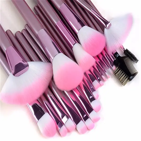 Private label manufacturers 22 pcs go pro makeup brush, Synthetic hair makeup brush kit, beauty needs makeup brush set