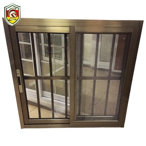 Fenêtre coulissante <span class=keywords><strong>fenetre</strong></span> en aluminium de style maison moderne à double vitrage trempé de 5mm - Product Image 5