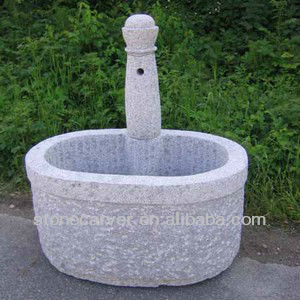 <span class=keywords><strong>Fontaine</strong></span> <span class=keywords><strong>murale</strong></span> en pierre naturelle, sculpture <span class=keywords><strong>de</strong></span> jardin - Product Image 5
