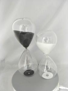 Sablier en verre coloré personnalisé, demi-heure ou 30 minutes - Product Image 3