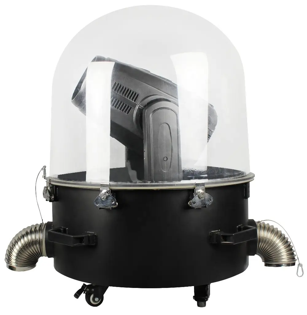 Hot sales outdoor waterproof moving head dome plastic rain cover for moving head light