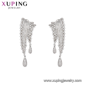 Set-271 Joyería Xuping, Conjunto de Joyería de Lujo con Diamantes para Boda, Color Oro Blanco, Conjunto de Joyería de Aleación con Circonita de Alta Gama para Mujer - Product Image 4