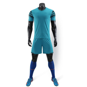 Wholesale 100% Polyester white jersey soccer sets uniform - Product Image 5