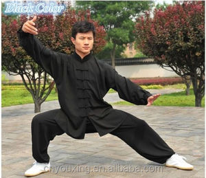 Woosung Taichi quần áo/Wushu Trung Quốc lụa truyền thống <span class=keywords><strong>Kung</strong></span> <span class=keywords><strong>Fu</strong></span> đồng phục - Product Image 3
