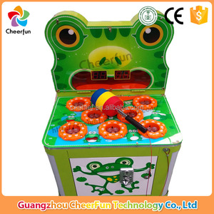 <span class=keywords><strong>Rana</strong></span> salte. Moneda operado los niños golpeando martillo golpe un topo juego de la redención de la máquina - Product Image 4