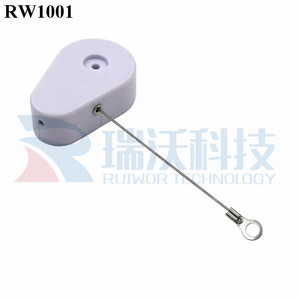 Cordon de sécurité anti-vol en forme de goutte d'eau, avec embout de câble d'anneau, utilisé pour des communication gratuites et interactifs, 10 pièces - Product Image 2