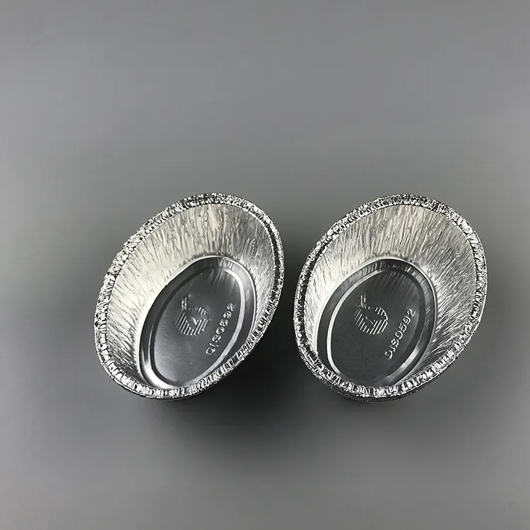 Одноразовая Экологичная круглая миска из алюминиевой фольги/горшок с крышкой, Лидер продаж