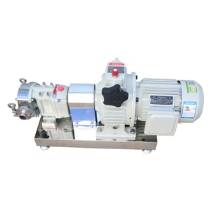 High-end 316L Stainless Steel Food Grade Sanitary Rotary Vane <strong>Pump</strong> for <strong>Beer</strong> Coffee Cola Transfer <strong>Pump</strong> - Product Image 3
