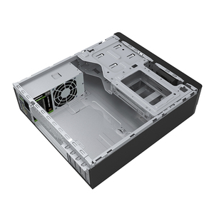 S503 casing Desktop PC Micro SFF, komputer Horizontal mini-itx dengan Port Audio ATX dan ITX pembentuk logam dan bahan plastik - Product Image 6