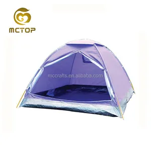 Bán Buôn Đảm Bảo Thương Mại Để Bán Phổ Biến Teepee Ngoài Trời Không Thấm Nước Gia Đình Màu Tím Di Động Tự Động Nhỏ Carpas Cắm Trại Lều