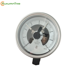 Nauwkeurigheid 1.6% 63 MM Rvs Case Veiligheidsglas Manometer Oliedrukmeter - Product Image 4