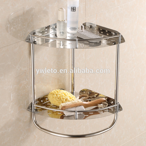 Alla moda di Montaggio A Parete <span class=keywords><strong>Mensola</strong></span> In Acciaio Inox Bagno <span class=keywords><strong>Shampoo</strong></span> Scaffale - Product Image 6