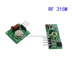 Trong kho RF không dây receiver module Transmitter mô-đun Board siêu tái sinh 315/433MHz DC5V - Product Image 2
